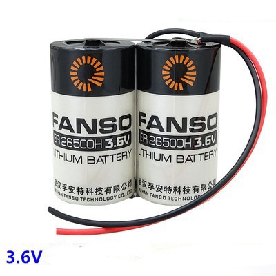 Fanso ER26500H- C Size - 3.6V Li-SOCl2 Lithium Pil Fanso ER26500H- C Size - 3.6V Li-SOCl2 Lithium Pil