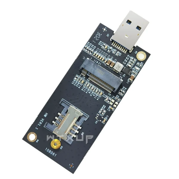 Mạch chuyển module M2 4G 5G WWAN NGFF KeyB sang USB 3.0
