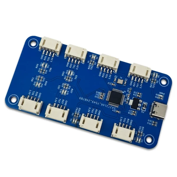Mạch chuyển USB ra 8 cổng Uart