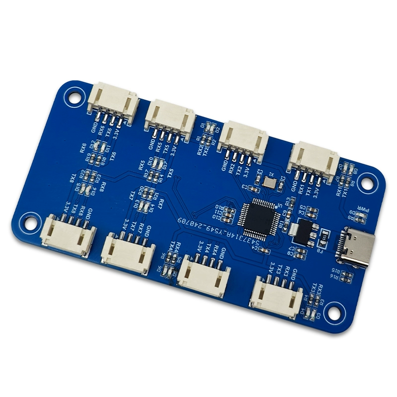 Mạch chuyển USB ra 8 cổng Uart