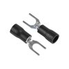 SV2-4 Đầu Cos Chữ Y Có Vỏ Dây 1.5-2.5mm2 Vít M4 Màu Đen