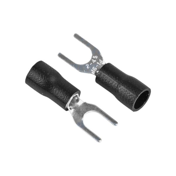 SV2-4 Đầu Cos Chữ Y Có Vỏ Dây 1.5-2.5mm2 Vít M4 Màu Đen