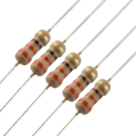 Điện trở cắm 1K Ohm 1/4W