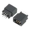 Board-to-Board Card Edge Power Connector 2x3 2.54mm
