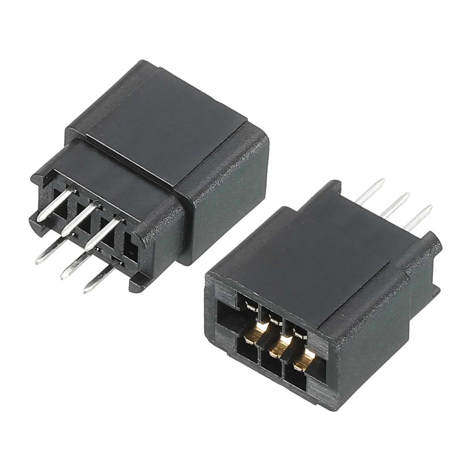 Board-to-Board Card Edge Power Connector 2x3 2.54mm