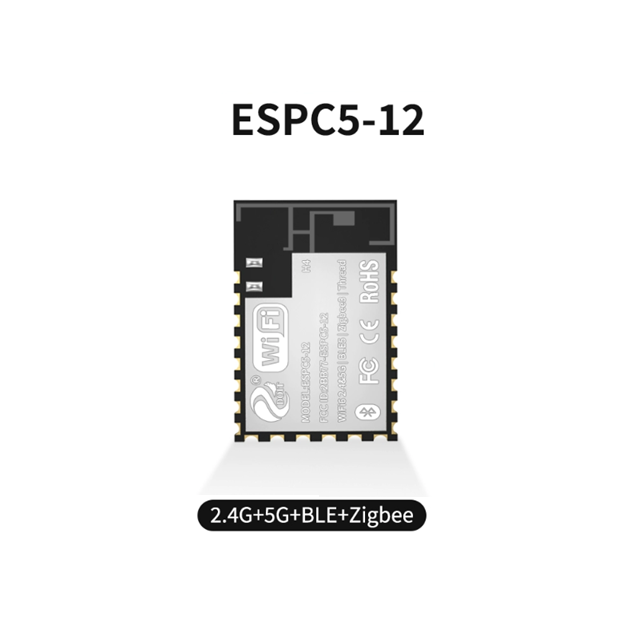 ESPC5-12 tương thích với ESPC3-12E và ESP8266 hỗ trợ WIFI dual band