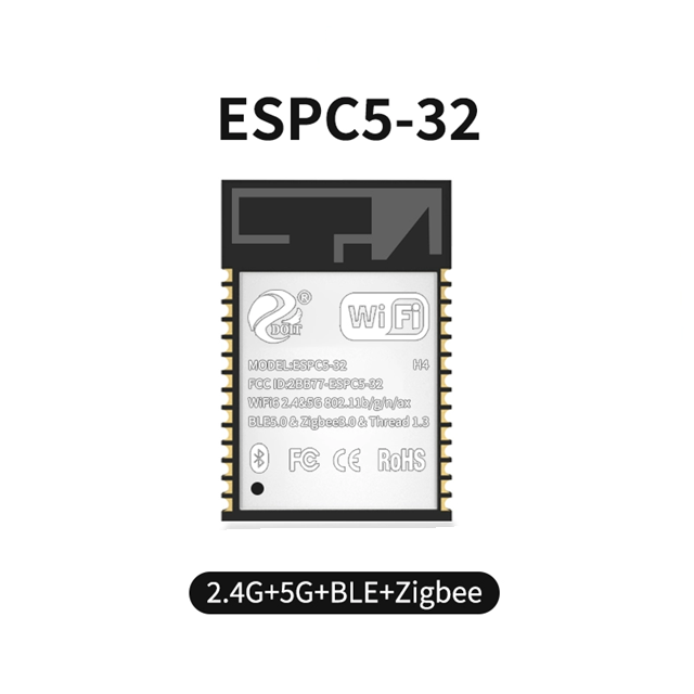 ESPC5-32 WIFI6 2.4G+5G+BLE thay thế ESP32-C5-WROOM-1