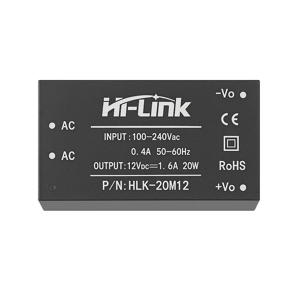 HLK-20M12 Mô đun nguồn chuyển đổi AC-DC 20W 12V