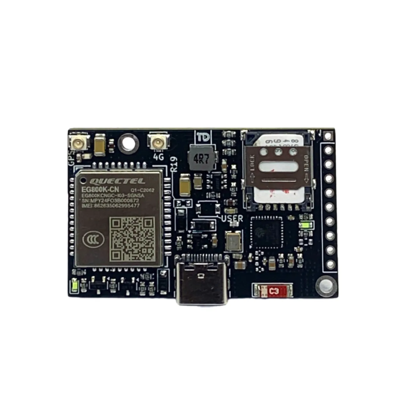 Mạch phát triển 4G GPS ESP32-C3 TDM2421