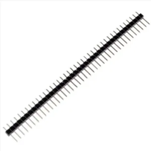 Hàng Rào Đực Đơn 2.54mm 40 Chân 1 Hàng Cao 11.2mm Xuyên Lỗ