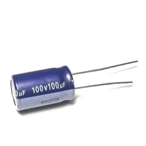 Tụ hóa 100uF 100V D10x16mm 5000hrs 105℃ Aishi