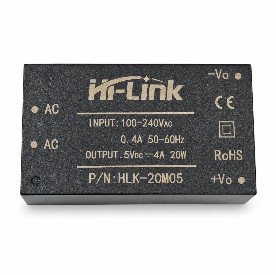 HLK-20M05 Mô đun nguồn chuyển đổi AC-DC 20W 5V
