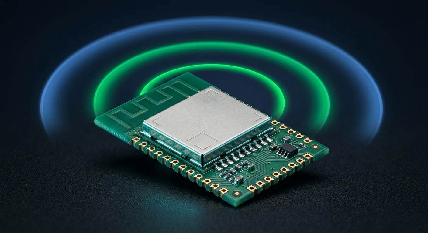 Module ESP32-C5-WROOM-1 Wi-Fi 6 băng tần kép 2.4GHz và 5GHz của Espressif